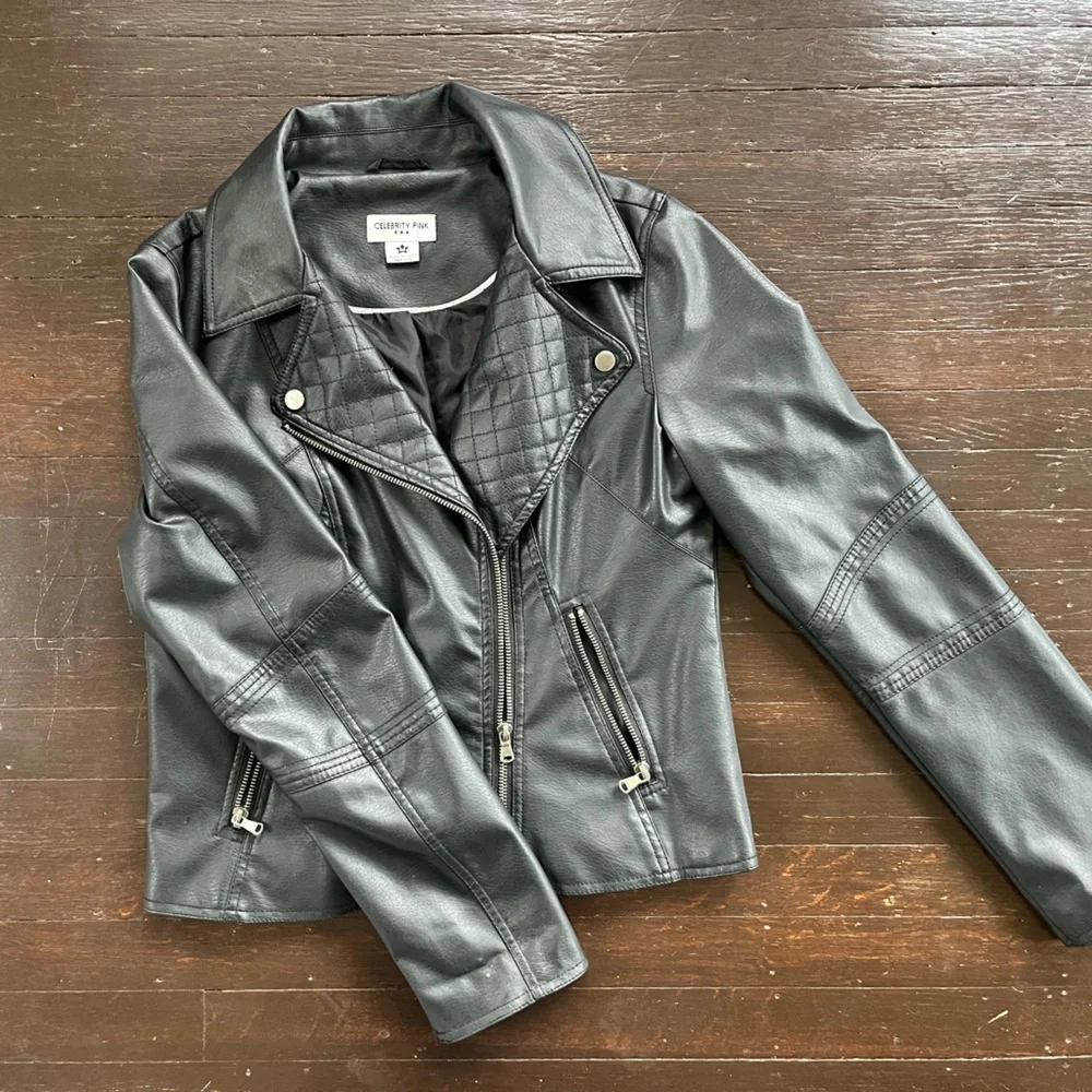 Archive Leather Black Jacket - Picture 3 of 3